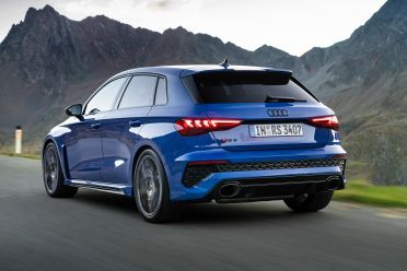 Audi RS3 special edition hits 300km/h