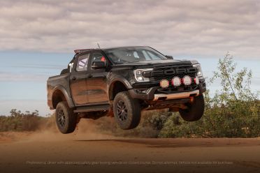 Aussie Ford Ranger Raptor Baja racer behind-the-scenes