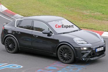 2024 Porsche Macan EV spied inside and out