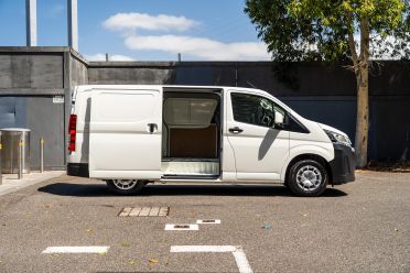 The commercial vans with the highest payload in Australia