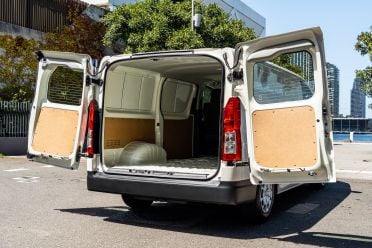 Toyota HiAce v Ford Transit Custom comparison