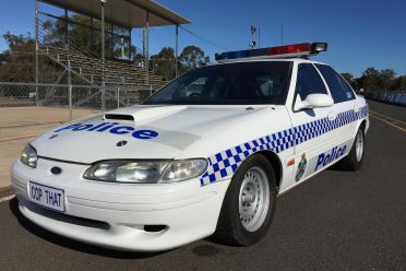 Cop this! Queensland Police dusts off classic drag car