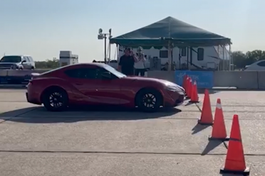 Rented Toyota Supra used to set land speed record by teacher, teacher then busted by social media