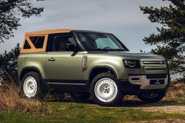 Europeans can go topless with custom Land Rover Defender 90