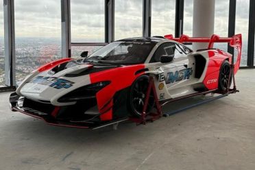 $3 million McLaren lifted to exotic 57th-storey parking spot