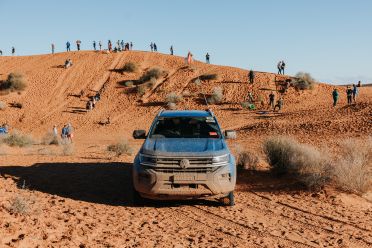 Volkswagen Amarok convoy tackles the Aussie outback