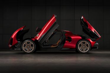 Alfa Romeo 33 Stradale supercar unveiled with V6 and EV options