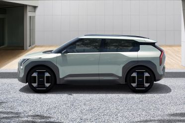 Kia’s new Seltos-sized electric SUV spied