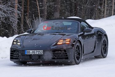 2026 Porsche Cayman spied as sleek new electric sports car