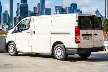 Toyota HiAce v Ford Transit Custom comparison