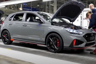 This is the 2025 Hyundai i30 N that Australia has, but Europe does not