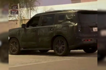 2025 Nissan Patrol spied testing in Australia