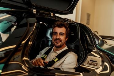 Fernando Alonso gets his Aston Martin hypercar, laughs at report it broke down