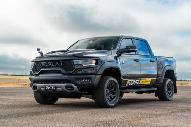 1200hp RAM TRX vs Aston Martin DBX707 drag race
