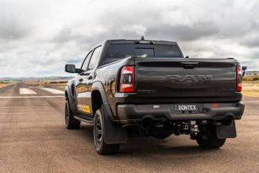 1200hp RAM TRX vs Aston Martin DBX707 drag race
