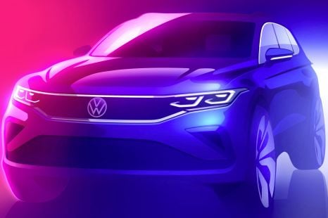 2021 Volkswagen Tiguan facelift teased