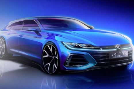 2021 Volkswagen Arteon teased: Shooting Brake confirmed