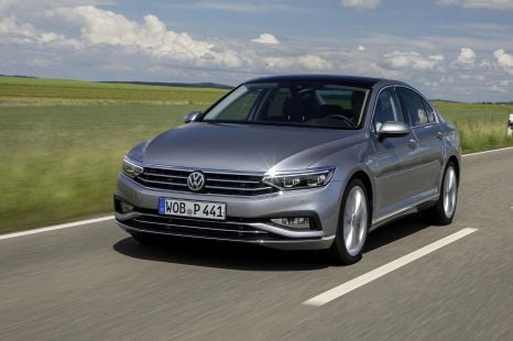 Volkswagen Passat sedan on the way out