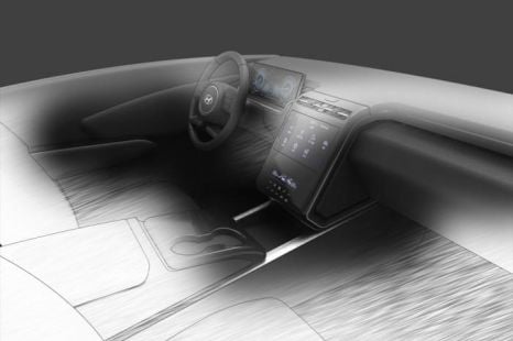 2021 Hyundai Tucson interior sketch leaked