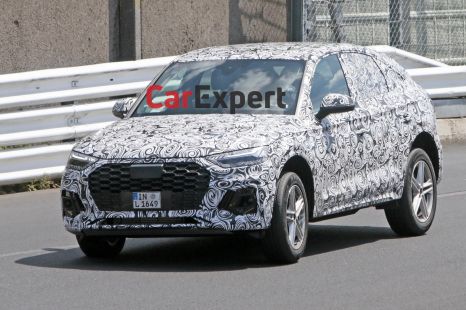 2021 Audi Q5 Sportback spied on track