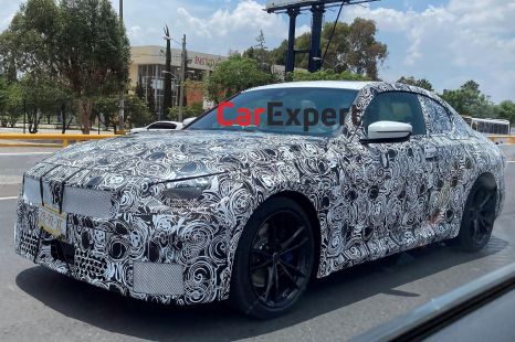 2021 BMW 2 Series Coupe spied