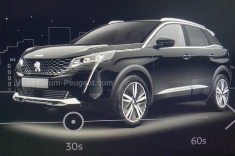 2021 Peugeot 3008 images leaked