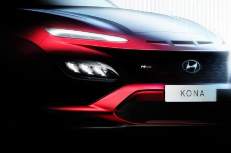 2021 Hyundai Kona N Line teased with new face