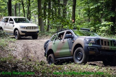 Meet the Ford Everest and Ranger fleet enlisted by the French army