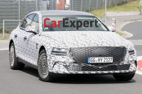 2021 Genesis G80 Electric spied