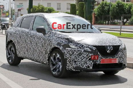 2021 Nissan Qashqai spied