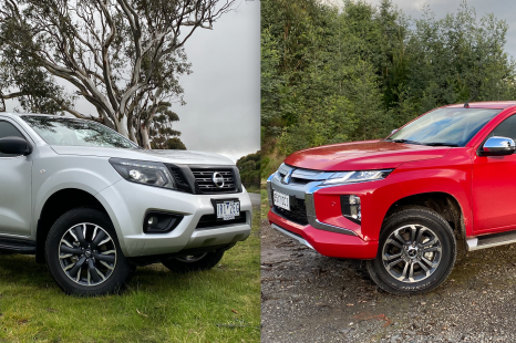 2020 Mitsubishi Triton GLS v Nissan Navara ST