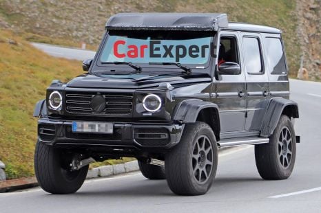 2021 Mercedes-Benz G-Class 4x4² spied