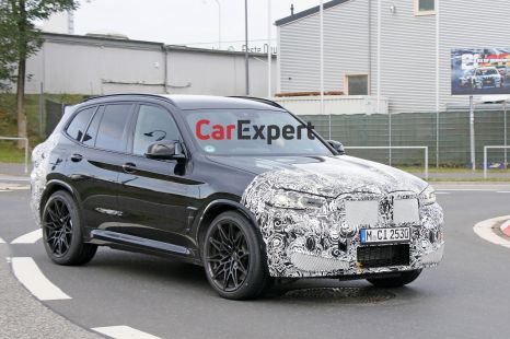 2021 BMW X3 M update spied