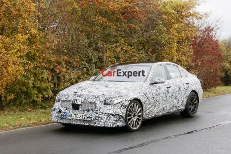 2021 Mercedes-AMG C53 spied again