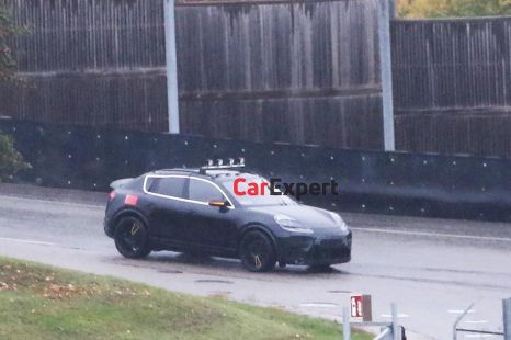 2022 Porsche Macan EV spied