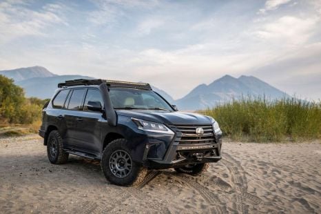 Lexus J201 concept: Rally-ready LX unveiled