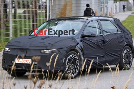 2021 Hyundai Ioniq 5 spied with production lights