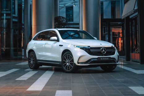 2021 Mercedes-Benz EQC getting quicker home charge capability