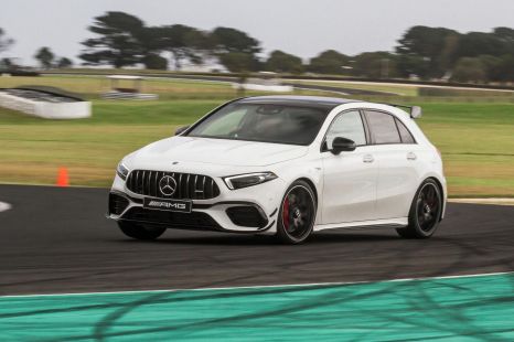 2021 Mercedes-AMG A 45 S track review
