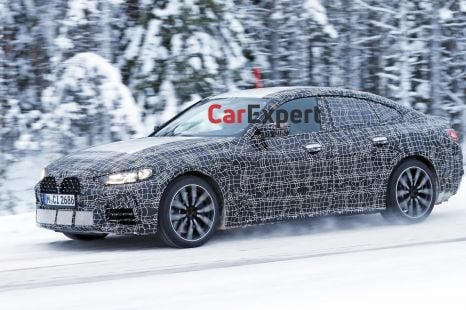 2021 BMW 4 Series Gran Coupe spotted winter testing