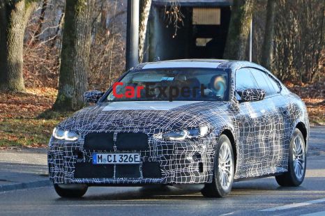 2021 BMW i4 M spied