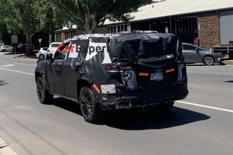 2021 Jeep Grand Cherokee L spied in Melbourne