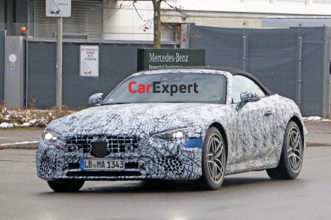 2021 Mercedes-AMG SL spied