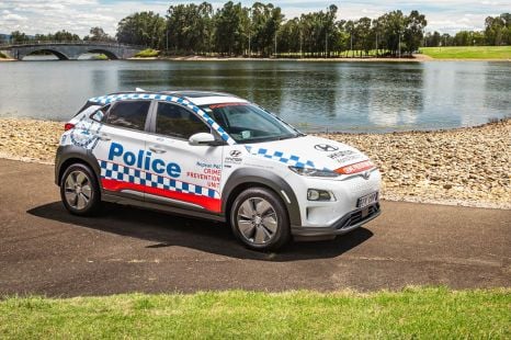 2021 Hyundai Kona Electric joins NSW Police