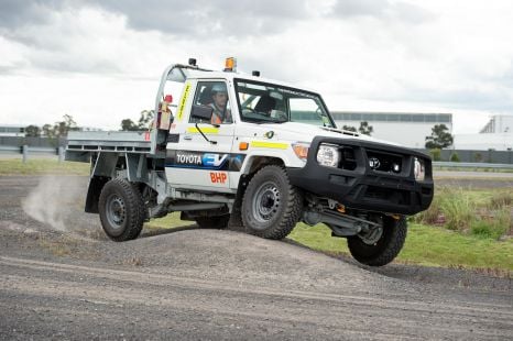 Toyota LandCruiser 70: Electric ute starts testing