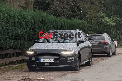 2022 Ford Focus facelift spied