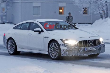 2021 Mercedes-AMG GT73e PHEV spied