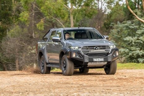 2021 Mazda BT-50 Thunder price and specs