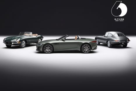 Jaguar F-Type and E-Type specials celebrate 60 years of an icon