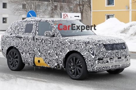 2022 Range Rover spied